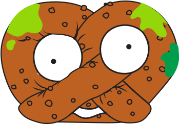 Knot Nice Pretzel Brown - Knot Nice Pretzel Brown (400x400)