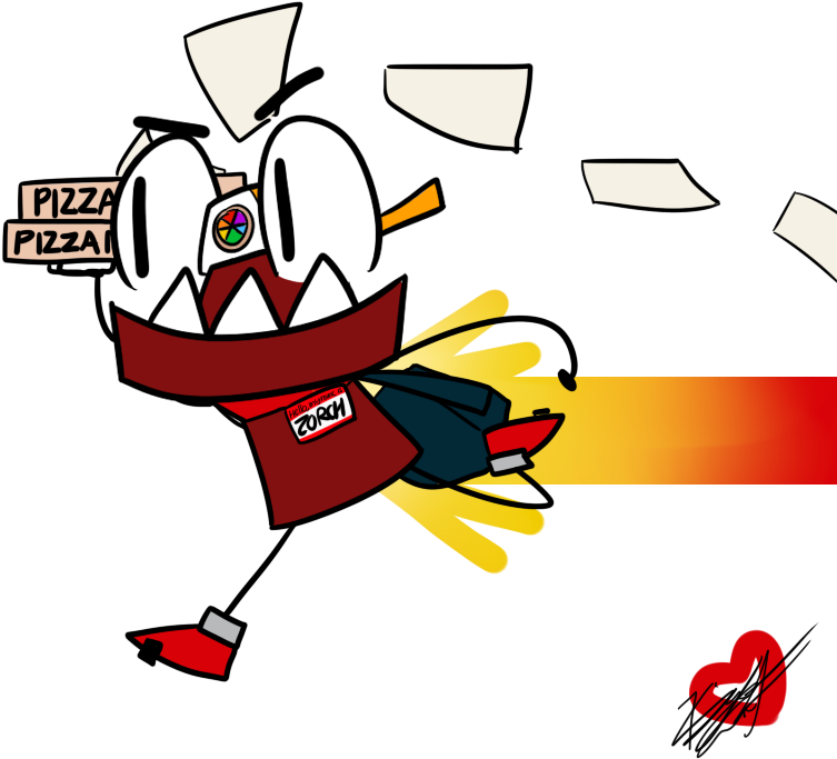 Zorch's Second Job By - Zorch's Second Job By (800x700)