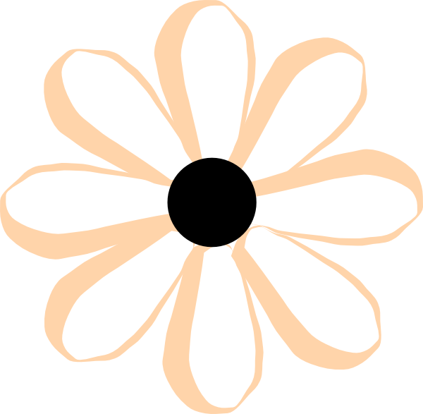 Cute Flower Clipart Black And White Download - Watsons Go To Birmingham Scrapbook (600x587)