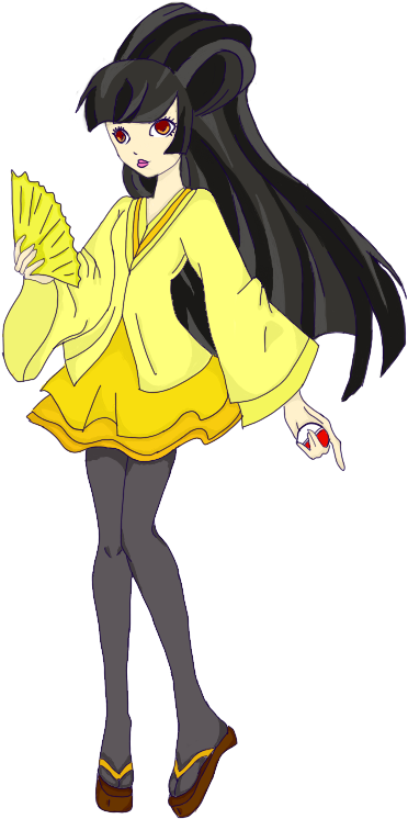 Naoko Pokemon Trainer/story Oc By Artemis Knightmoon - Illustration (427x774)
