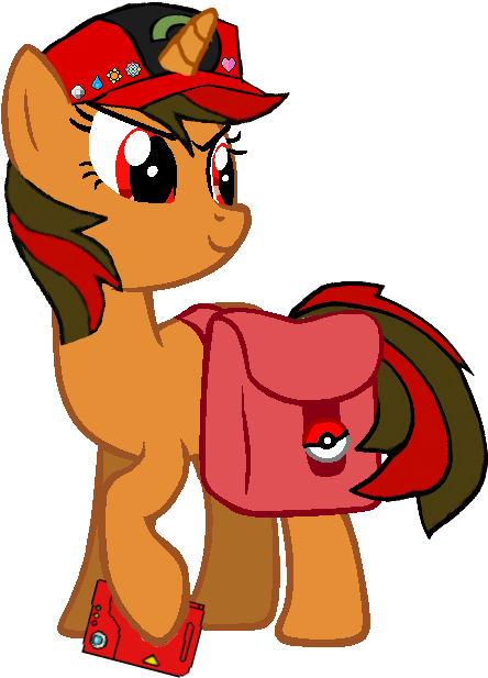 Emilz Oc, Pokemon Trainer By Emilz The Half Demon - Cartoon (500x650)