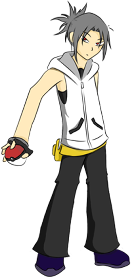 My Random Pokemon Trainer Oc By Katsuragiryuu - Cartoon (321x580)