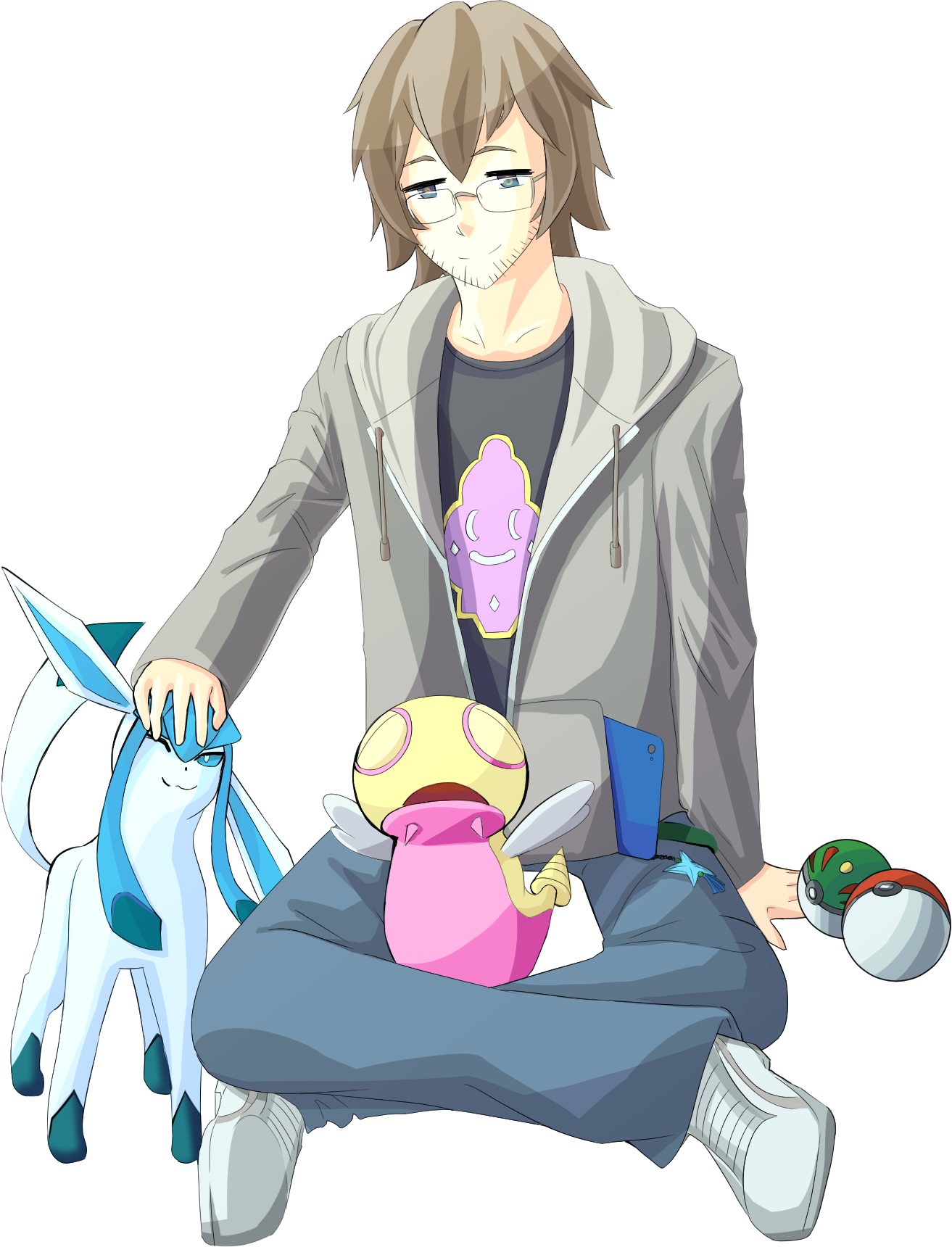 Got Art Of My Pokémon Trainer Oc - Drawing (1313x1720)