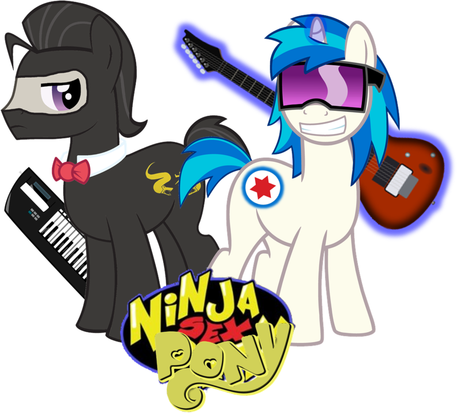 Ninja Sex Pony By Bronybyexception - Ninja Sex Party / Party Of Three (970x824)