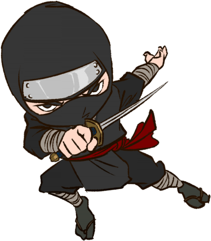 Free Png Ninja Png Images Transparent - Chibi Ninja Png (668x718)
