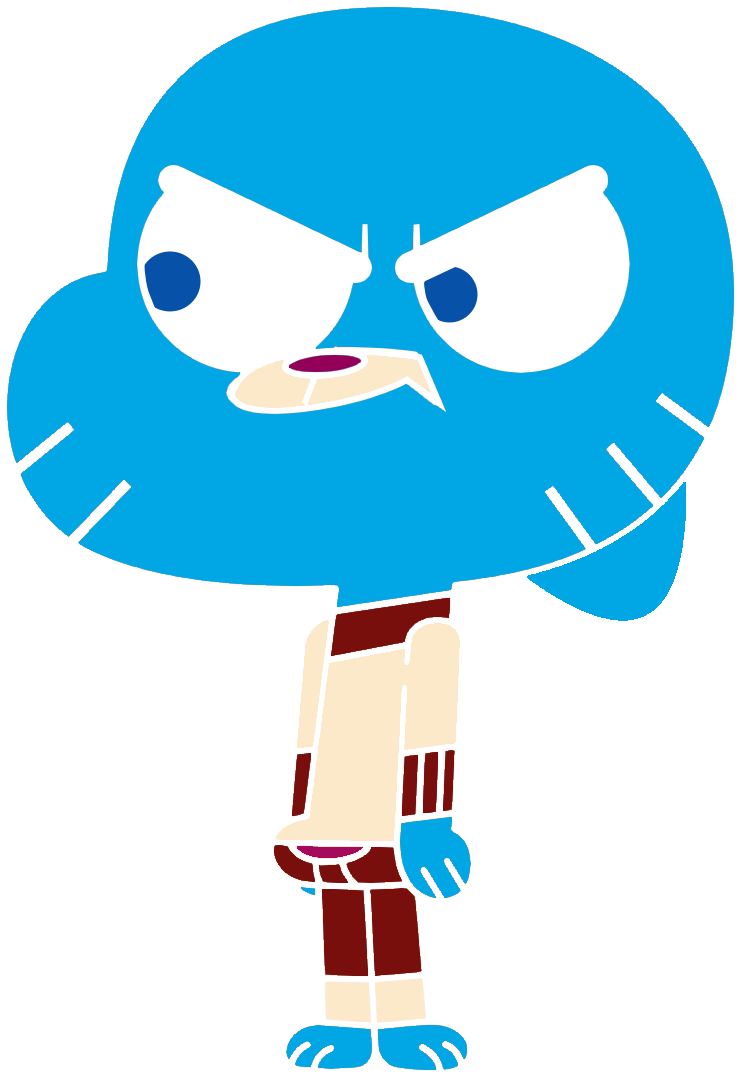 Gumball Watterson Cn Check It - Cartoon Network Check It 3.0 Gif (741x1077)