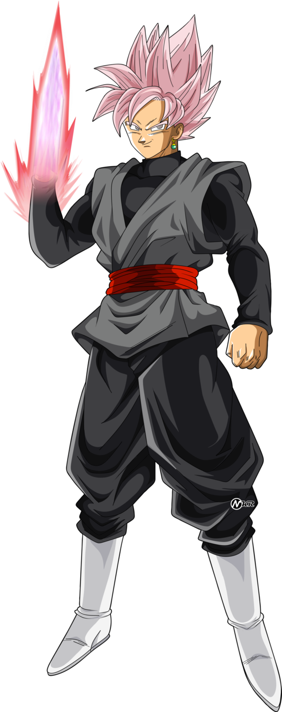 Black Goku Ssj Rose By Naironkr On Deviantart - Black Goku Ssj Rose Png (569x1405)