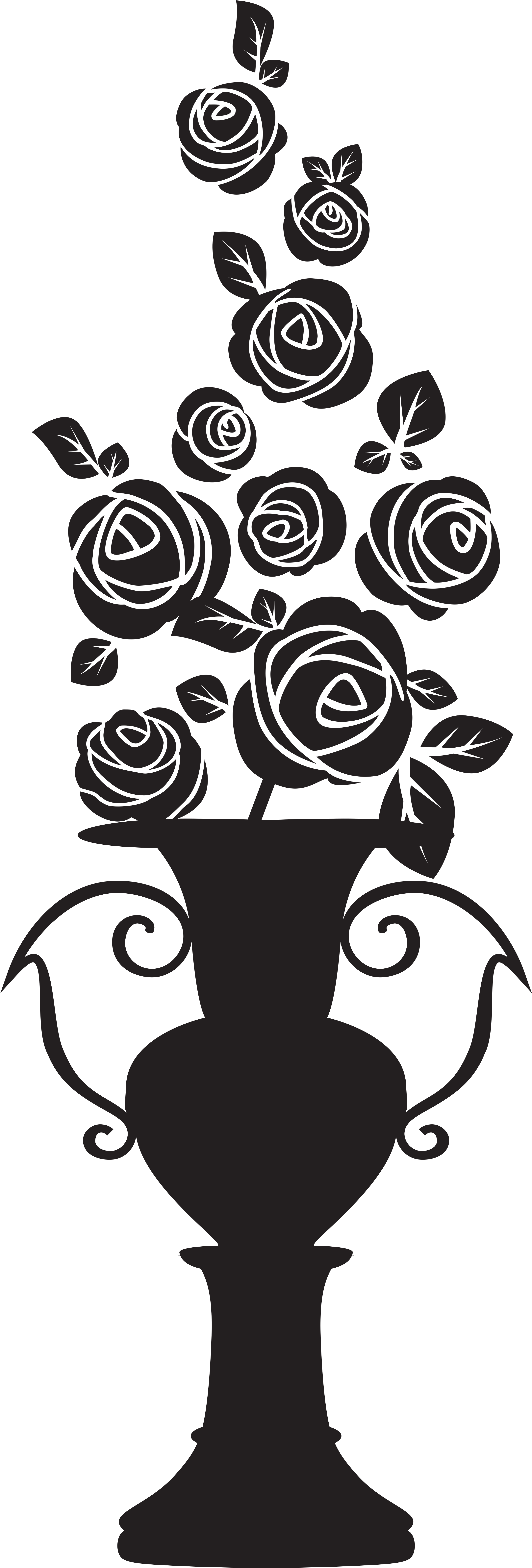 Vase - Clip Art (2712x8000)