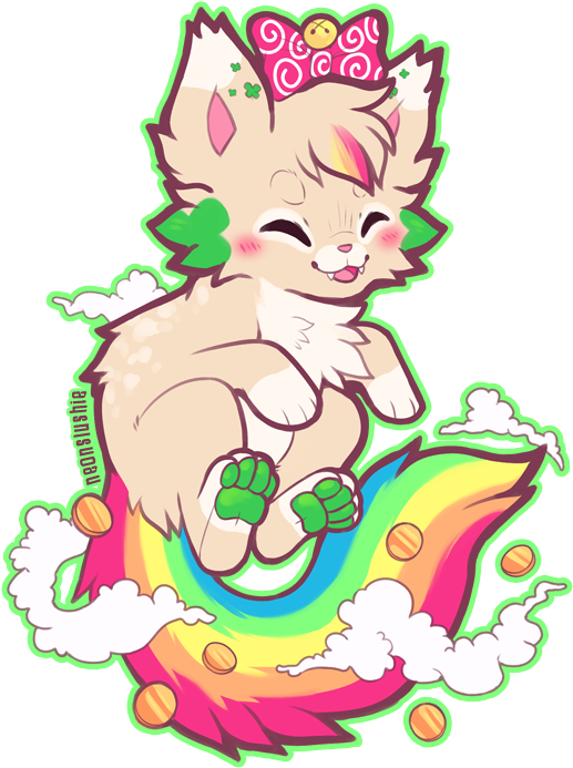 A Bunch Of Adorable Sushi Dogs I've Drawn Over At My - Lucky Charms (612x700)
