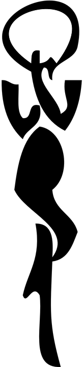 Rose Silhouette 25, Buy Clip Art - Mujer Yoga Silueta (360x720)