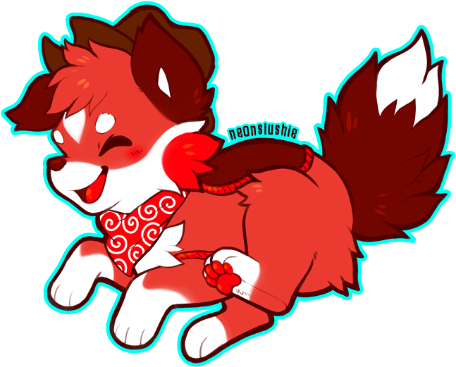 A Bunch Of Adorable Sushi Dogs I've Drawn Over At My - Cartoon (700x581)