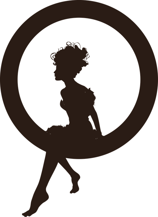 Rose Silhouette 11, Buy Clip Art - Angel Tube Station (525x720)