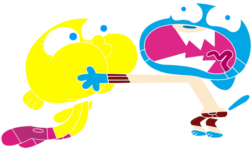 Gumball And Darwin Watterson In 3 0 Art Style By Kaiserneko112233-d7z7i5x - Cartoon Network Check It 3.0 Next (1024x621)