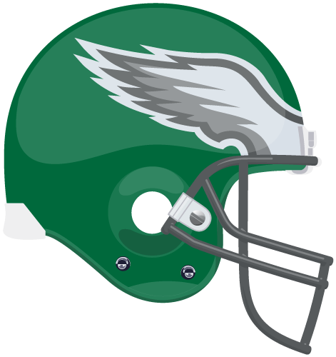 Philadelphia Eagles Clipart Helmet Clipart Free On - Philadelphia Eagles Old Helmets (471x500)