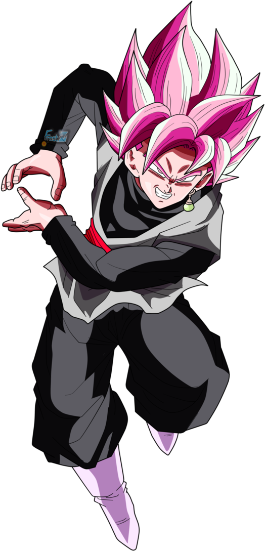 Goku Black Super Saiyan Rose - Goku Black Ssj Rose Kame Hame Ha (716x1116)