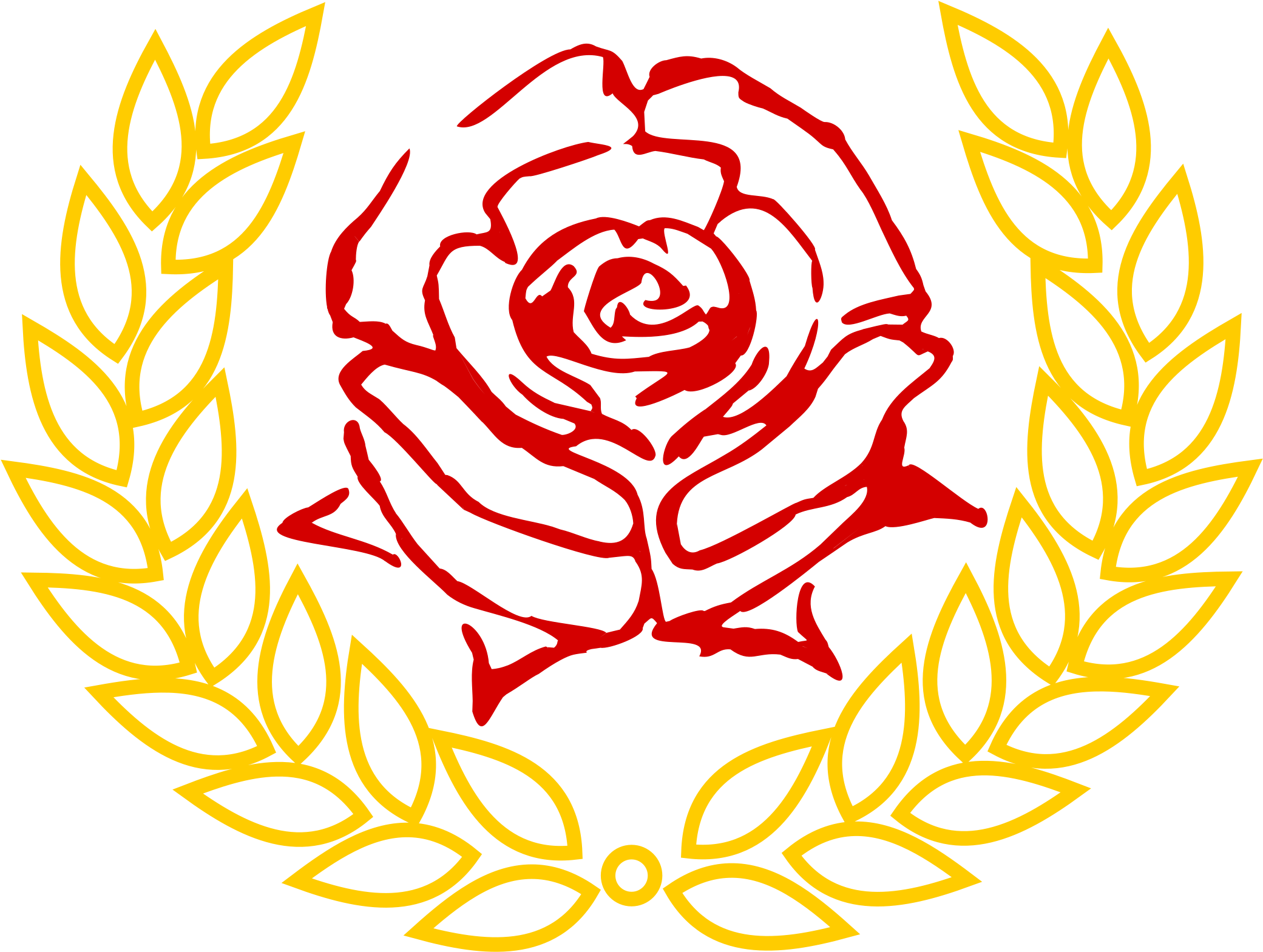 This Free Icons Png Design Of Bread And Roses - Clip Art (2400x1809)