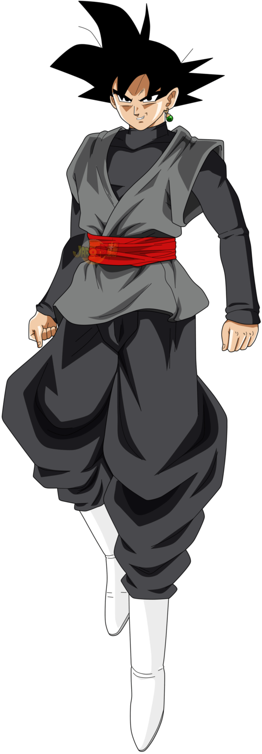 Dbs Goku Black Png (527x1515)