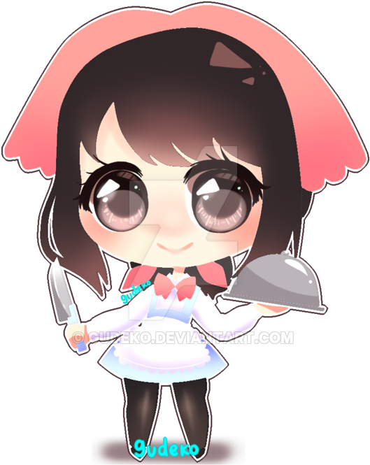 Chibi Cooking Club By Gudeko - Anime Chibi Cooking (600x667)