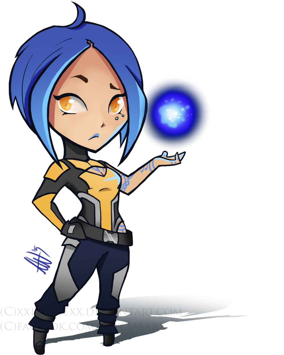 Maya Chibi By Lushies-art - Cartoon (1024x1325)