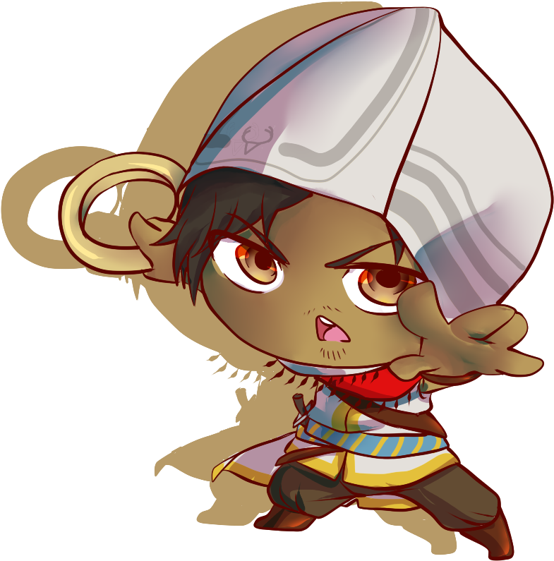 [fan Art Assassin's Creed] Abraaz Mir [chibi] By Aude - Assassin's Creed Fan Art (1024x1024)