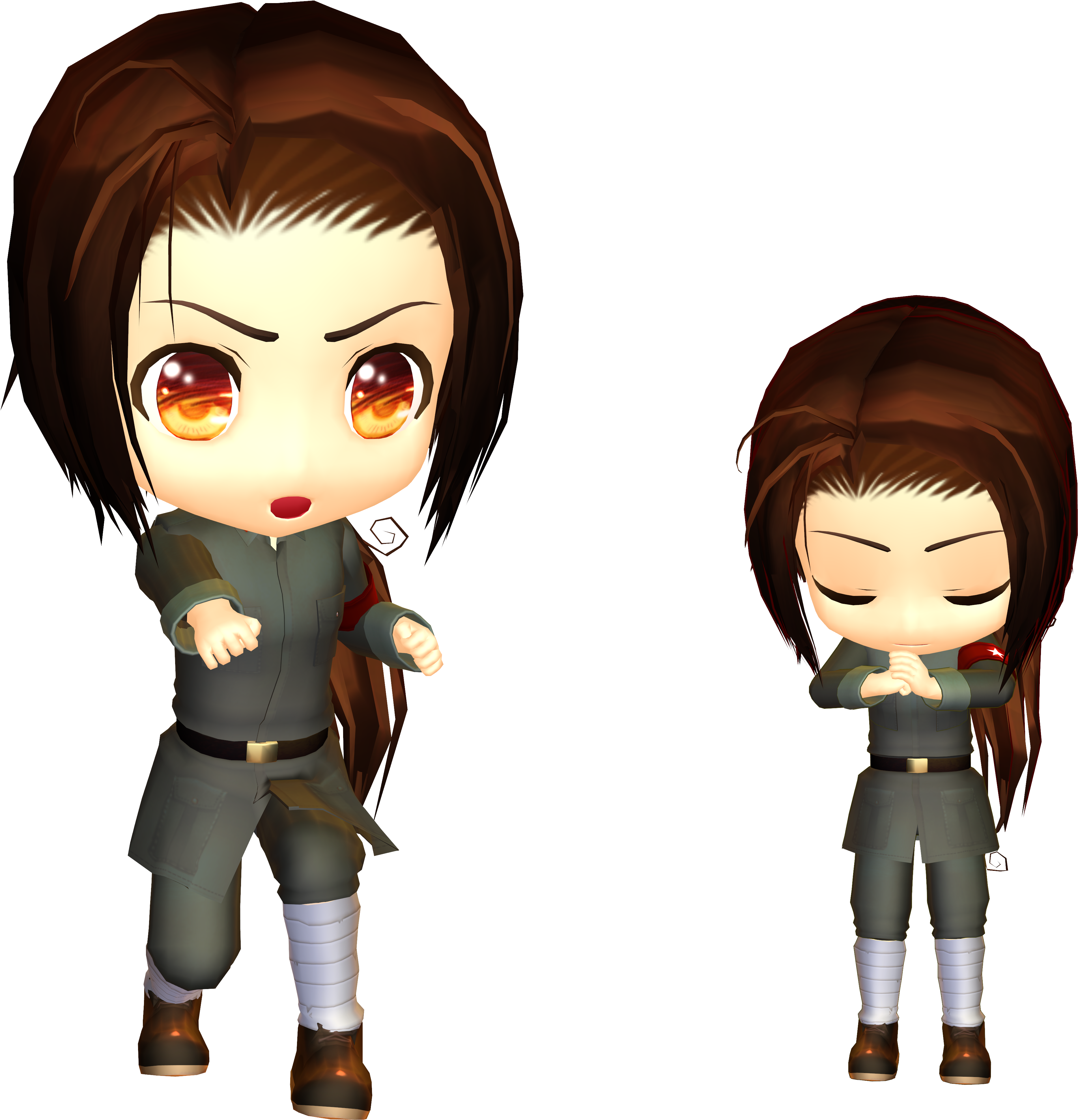 China ~ New Version By Iggyalfi2319 Chibi China ~ New - Hetalia Chibi Mmd (4000x5000)