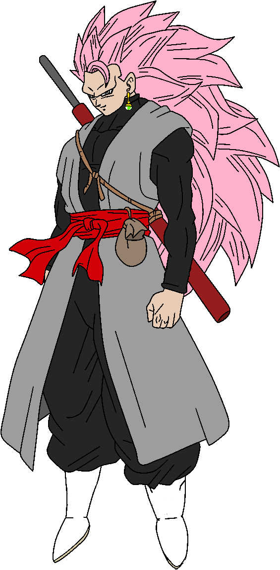Xeno Goku Black By Jordanmcfighter - Black Goku Ssj Rose 3 (696x1147)