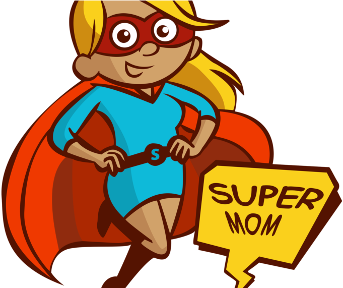 Mother Clip Art - Super Mom Clipart (769x570)