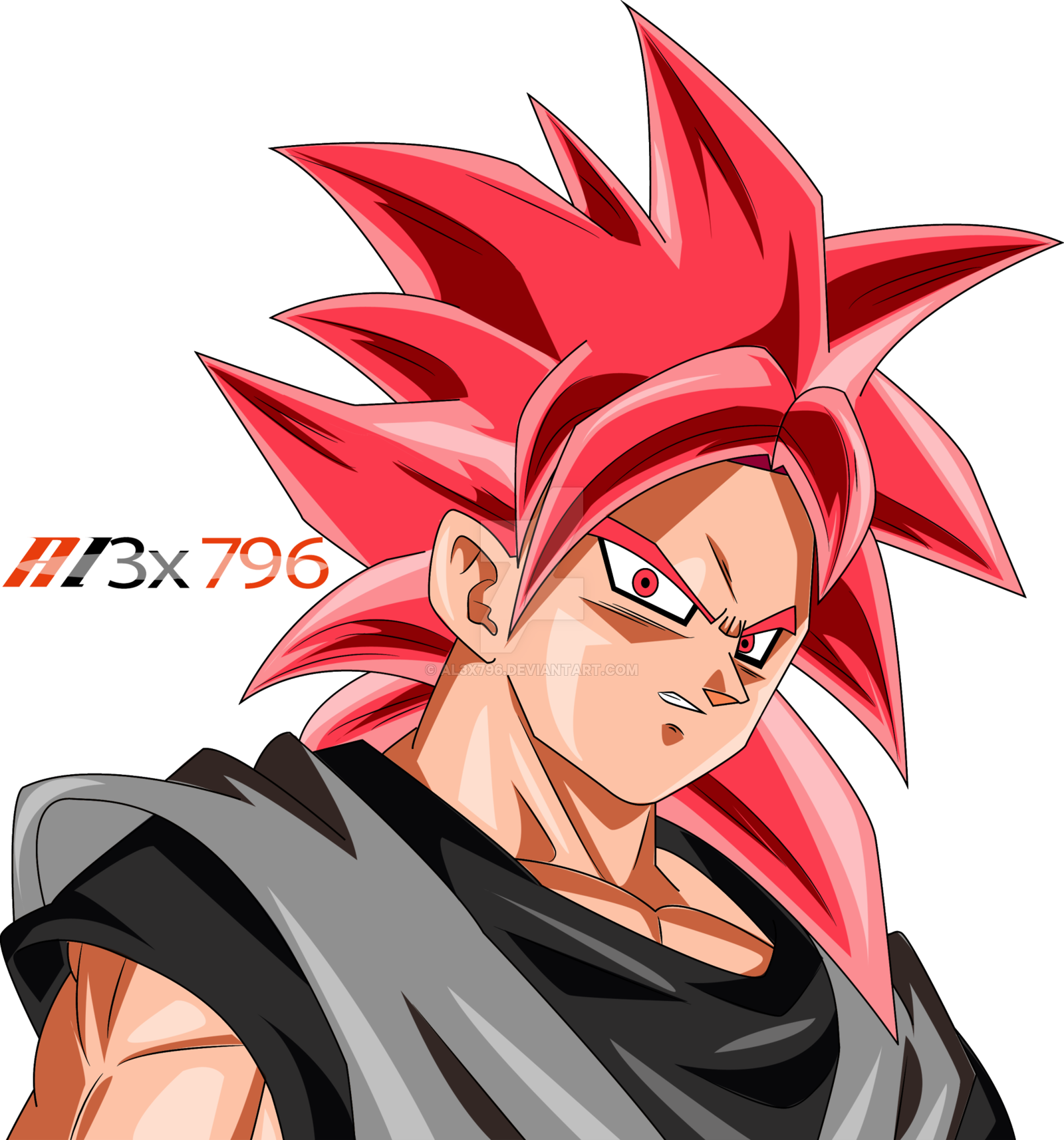 Download and share clipart about Goku Ssj Rose Black Color Palette By Al3x7...