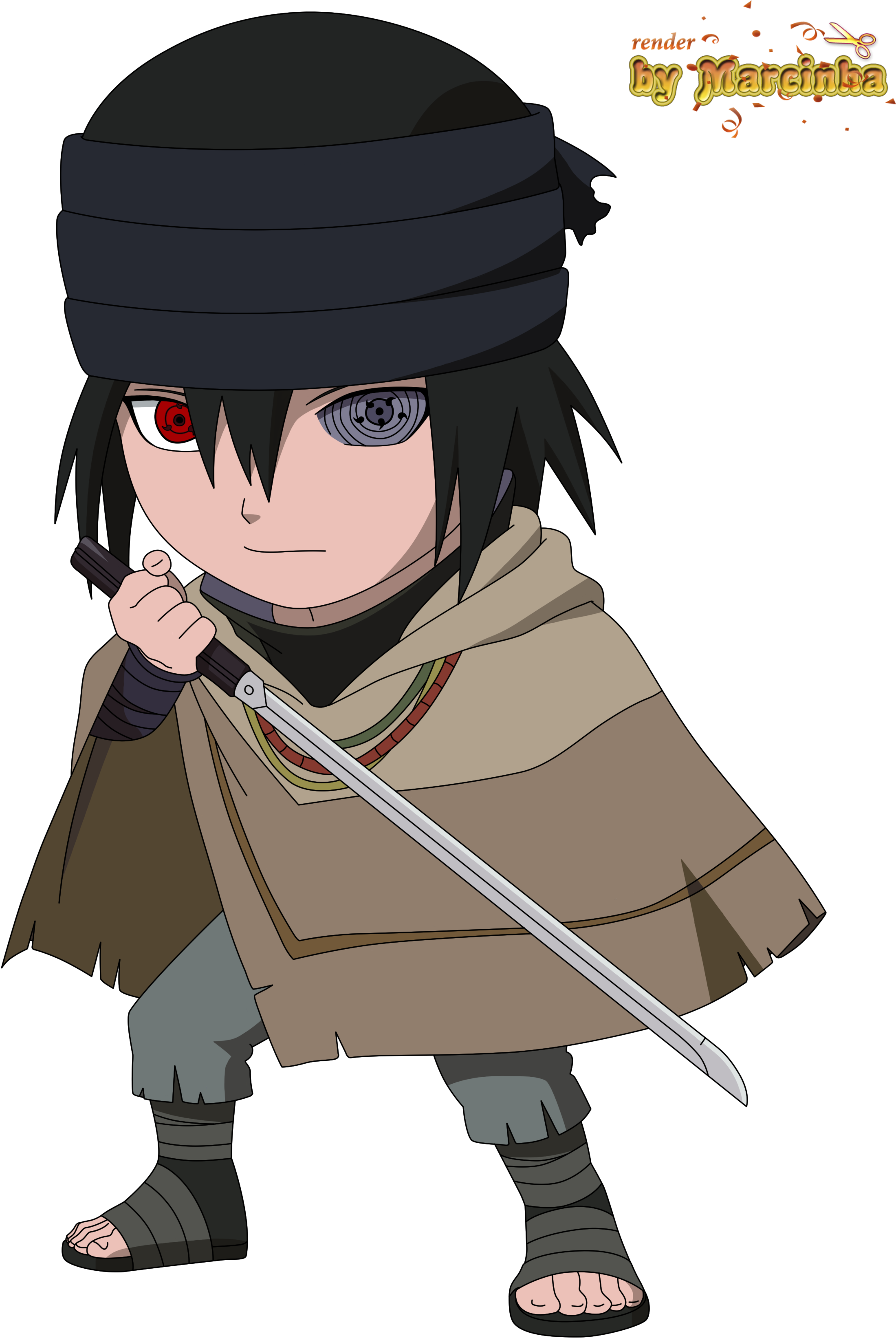 Chibi Sasuke The Last By Marcinha20 Chibi Sasuke The - Sasuke The Last Chibi (2500x3500)