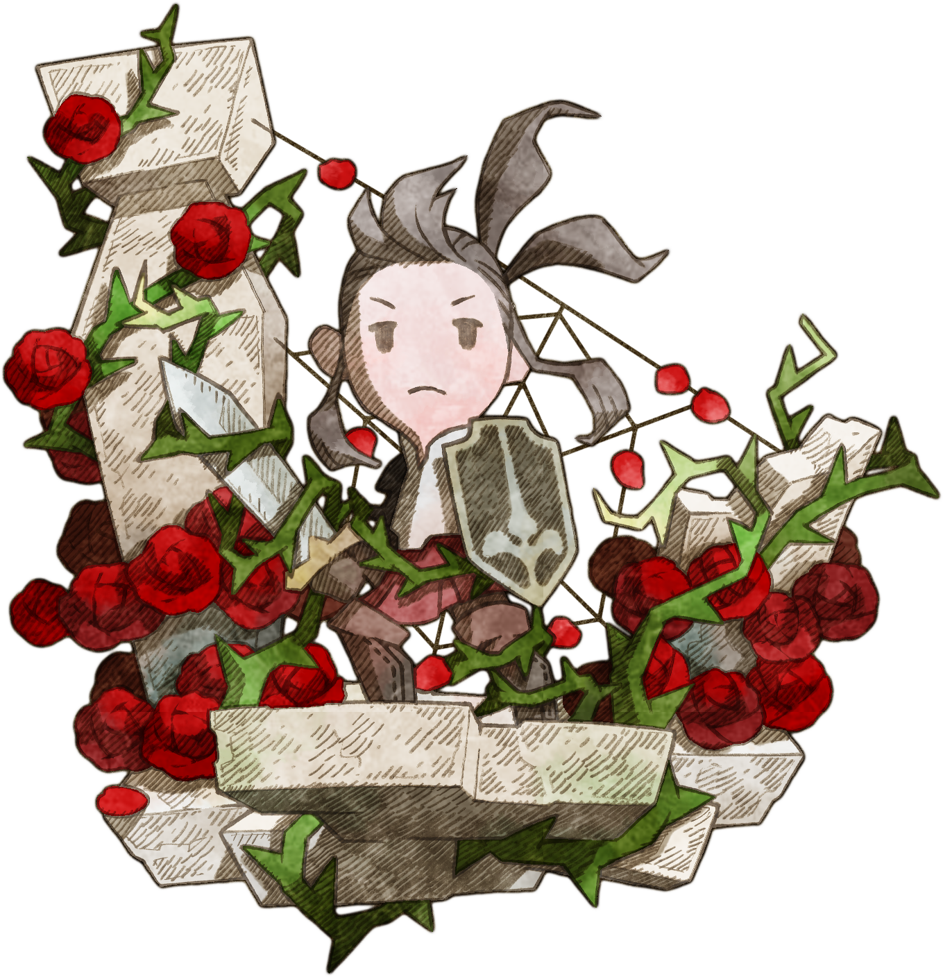 Yunita Roses - 4 Heroes Of Light Yunita (1359x1408)