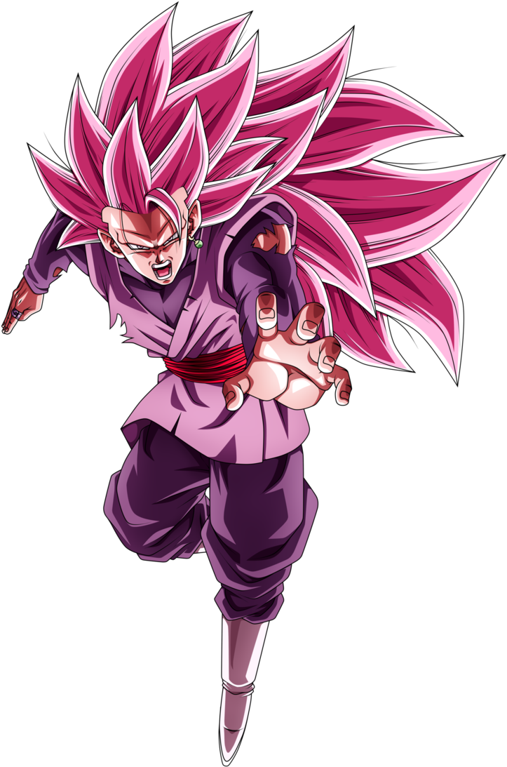 Black Goku Super Saiyan God Super Saiyan - Goku Black Ssj Rose 3 (722x1105)