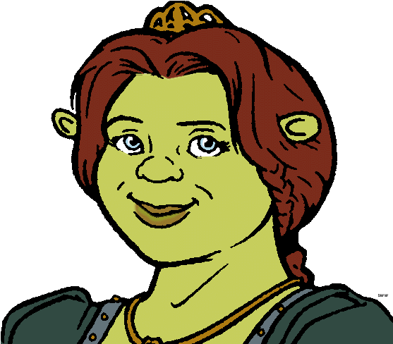 Fiona - Shrek (556x500)
