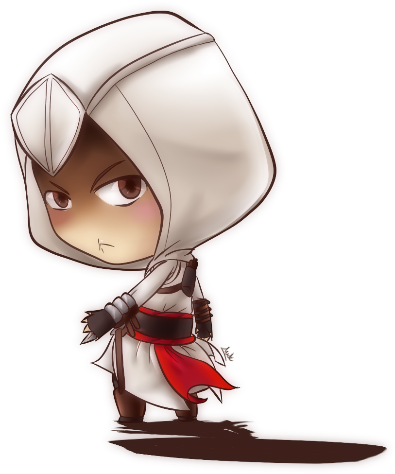 [fan Art] Assassin's Creed - Assassin's Creed Altair Chibi (1024x1024)