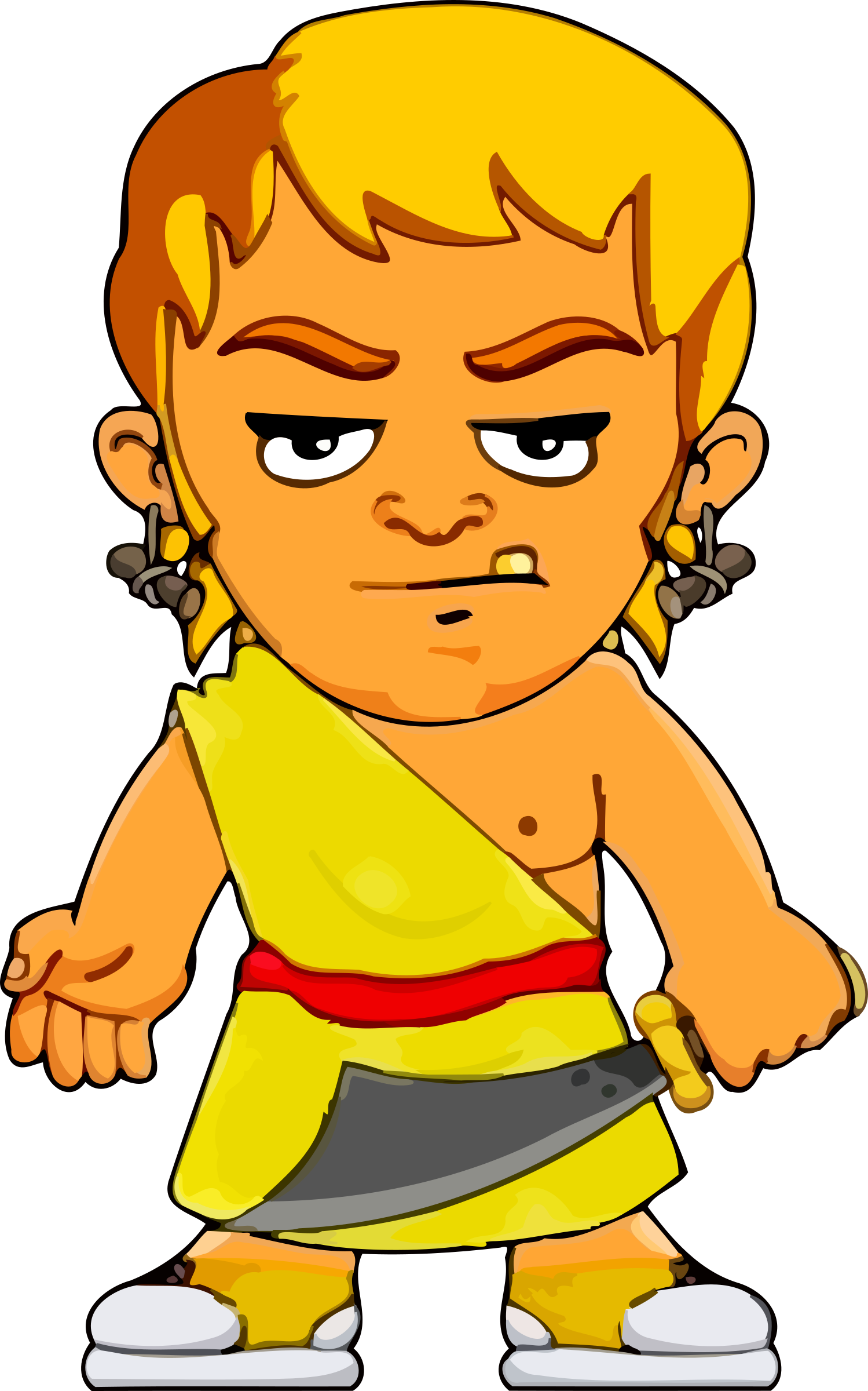 Cartoon Man 16 - Clip Art (1499x2400)