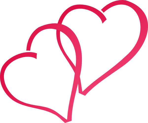 This Free Clip Arts Design Of Red Hearts - Heart Png Grey (600x498)