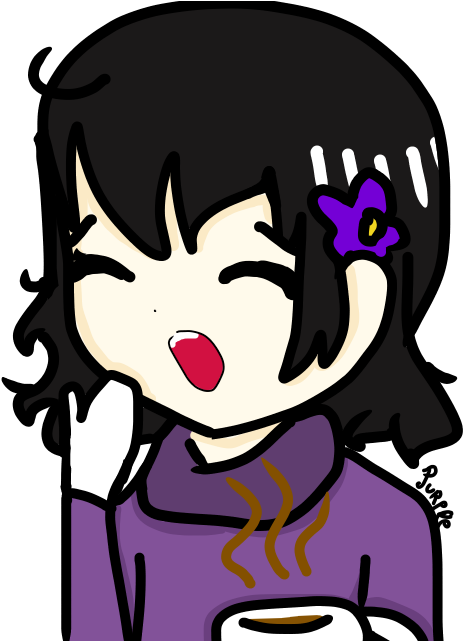 I Drew My Aj Wolf As A Chibi But Also Super Tired She - Chibi Tired (740x640)