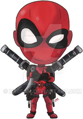 Deadpool - - Speedpaint - - By Meiisam - Deadpool (400x556)