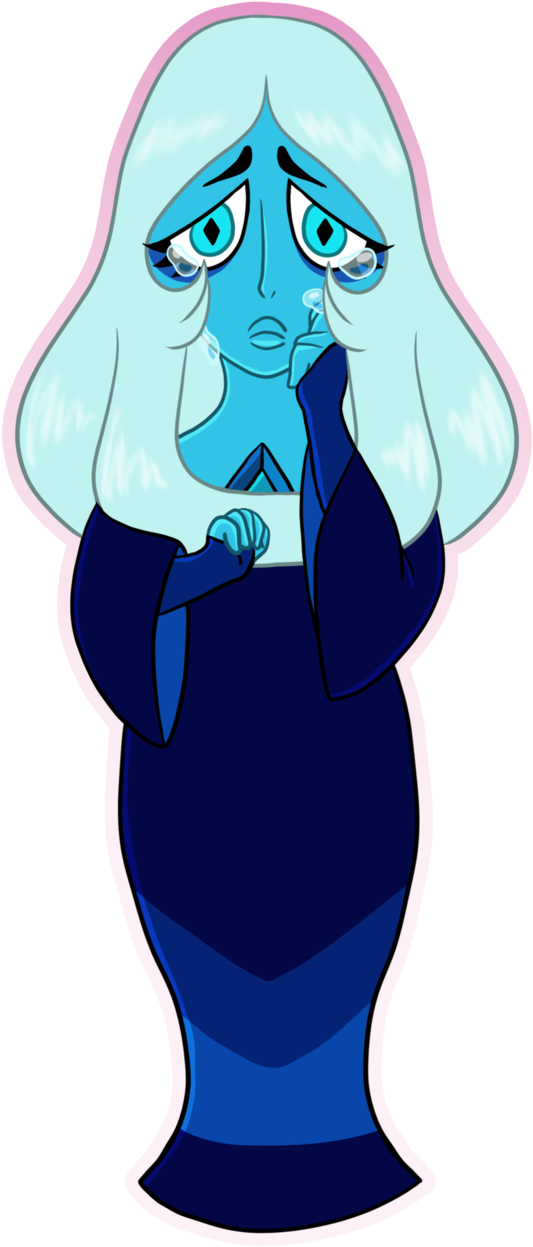Blue Diamond By Mevrouwroze - Blue Diamond Steven Universe (594x1342)