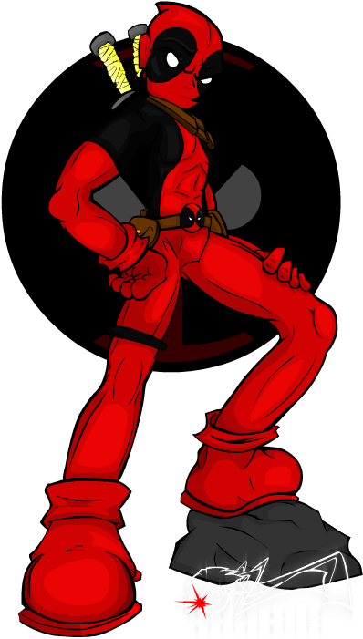 Deadpool - Illustration (412x702)