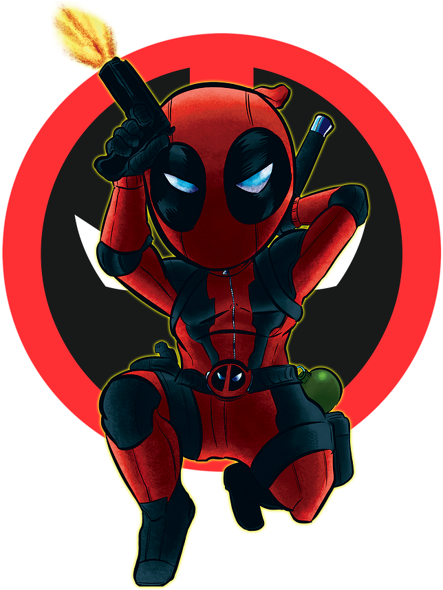 Deadpool - Layers Of The Atmosphere (861x861)