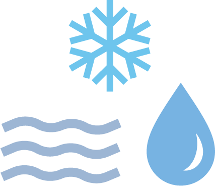 Minimizes Data Gaps With Continuous Measurements Through - Snowflake Icon (427x368)