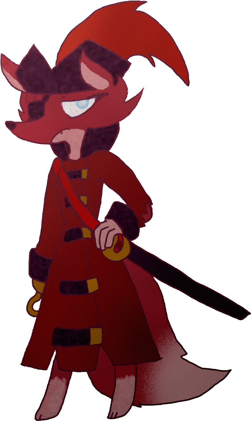 Red Fictional Character Cartoon Mythical Creature - Cartoon (875x1459)