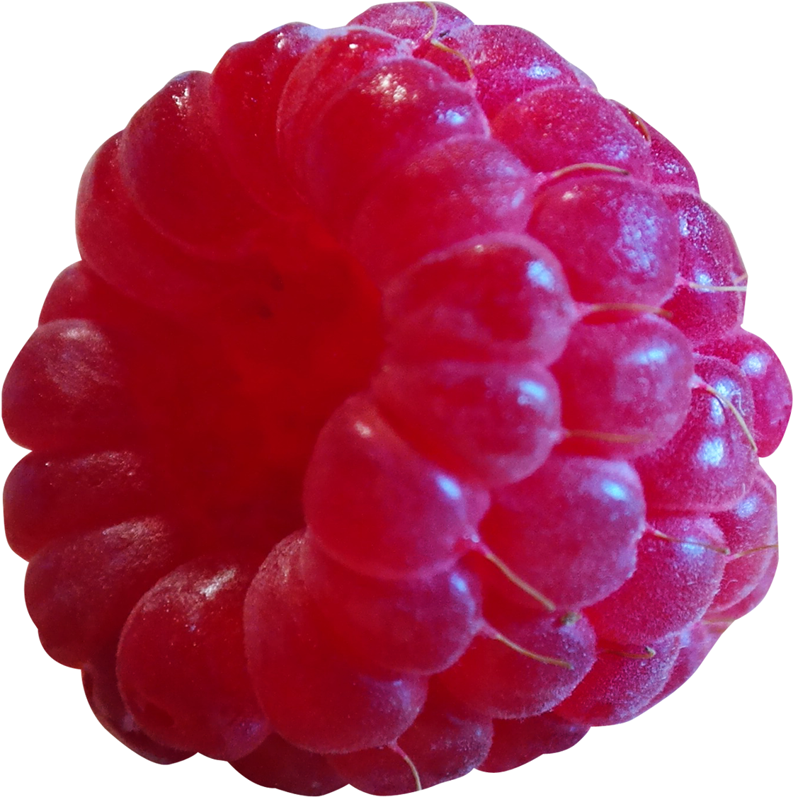 Raspberries Clipart Transparent Background - Transparent Background Raspberry Png (1256x1253)