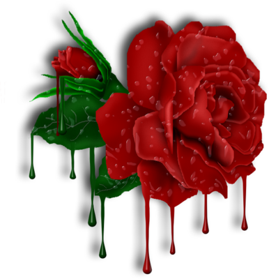 Rose Png Psd Detail - Transparent Background With Roses (386x400)