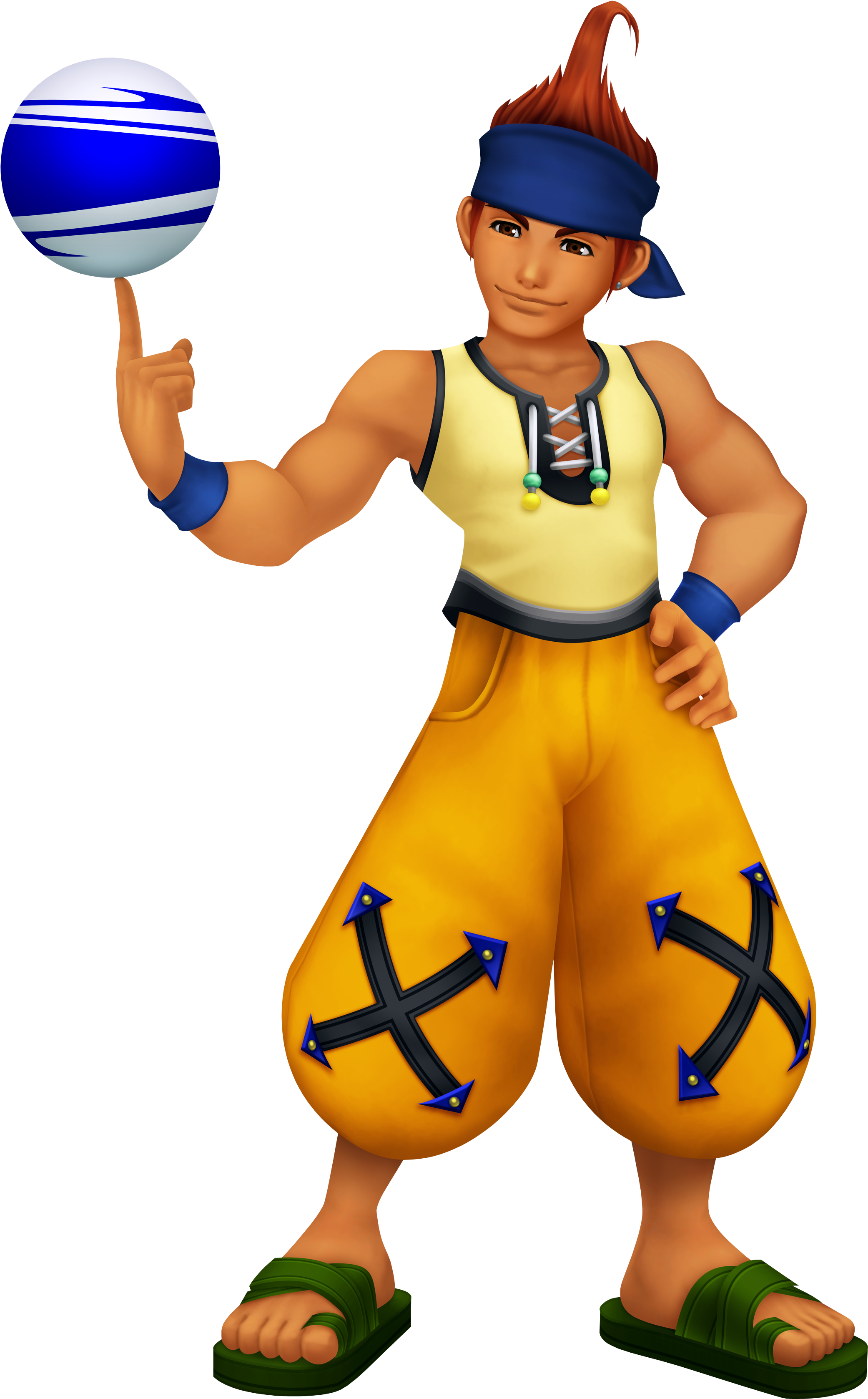 Kingdom Hearts Clipart One - Kingdom Hearts Tidus Wakka Selphie (2358x3546)