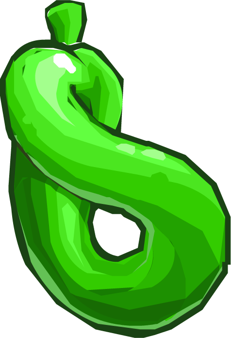 Newspaper Issue 485 Green O'berry - Club Penguin O Berry (476x696)