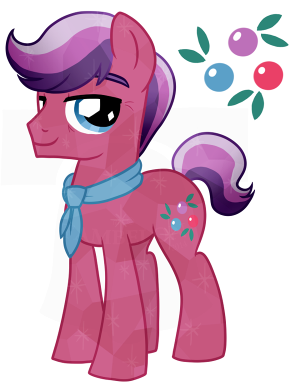 [oc] Crystal Berry By Tambelon - Crystal Berry (600x773)