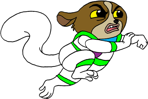 Space Ranger Mort By Lionkingrulez - Cartoon (505x332)