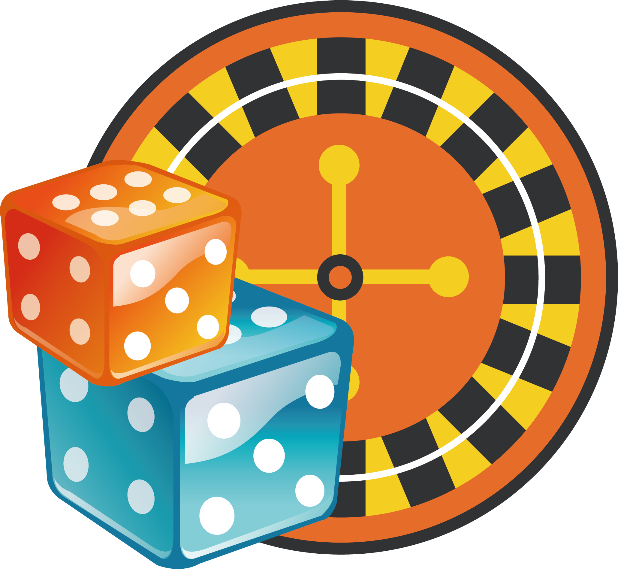 Roulette Casino Gambling Icon - Casino (2059x1895)