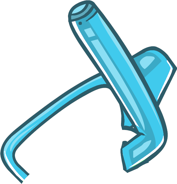 Free Blue Snorkel Custom Cutout - Club Penguin Snorkel Cutout (616x829)